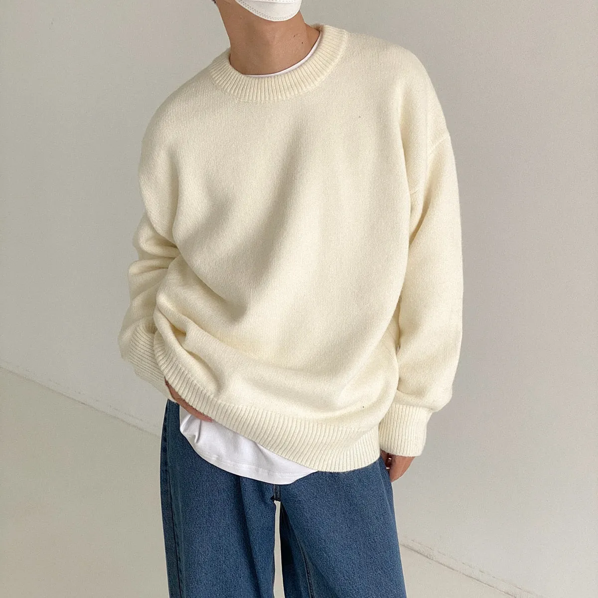 [Korean Style] 3 Colors Wool Knit Sweaters
