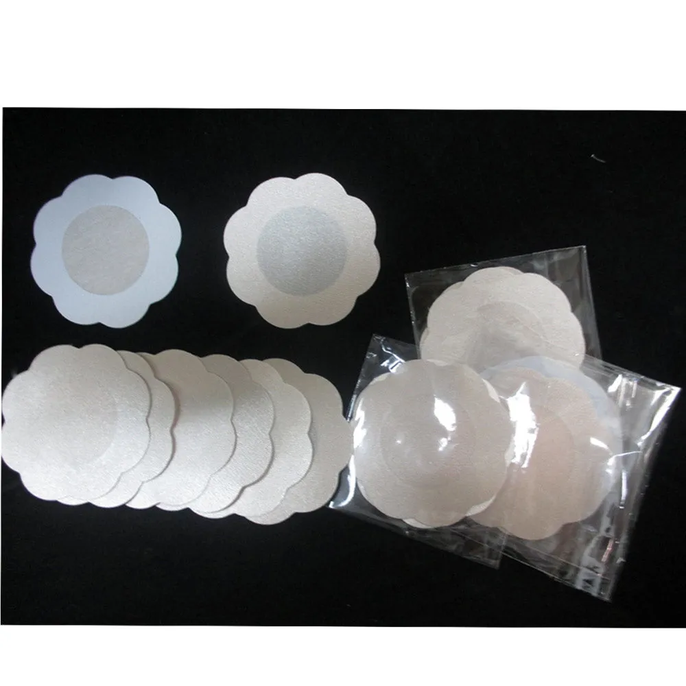 Lot Of 30 Pair Pasties Petal Nipple Self Adhesive Disposable Bra Pads Covers New