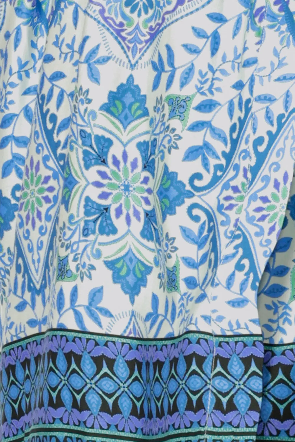 Lounge Robe in Blue Mizpah