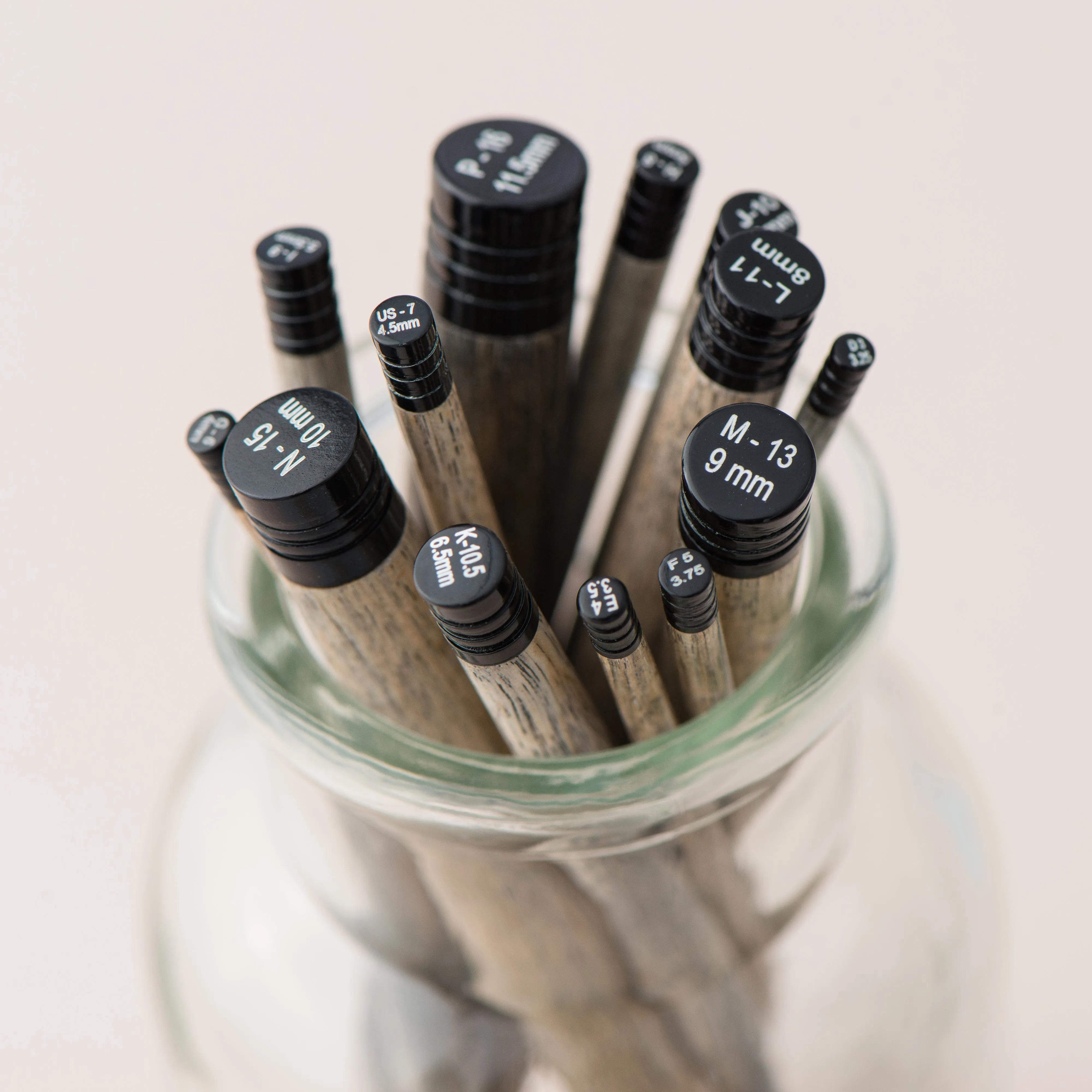 lykke driftwood crochet hook set