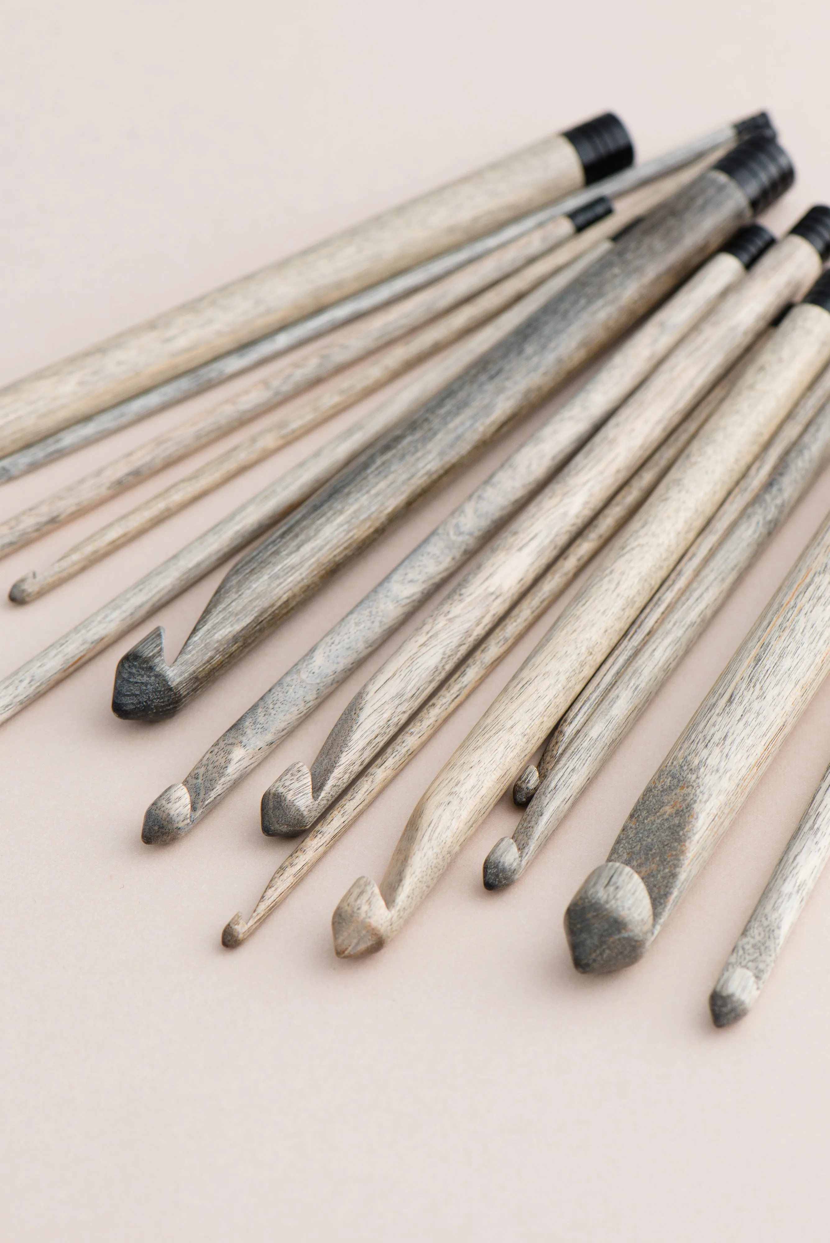 lykke driftwood crochet hook set