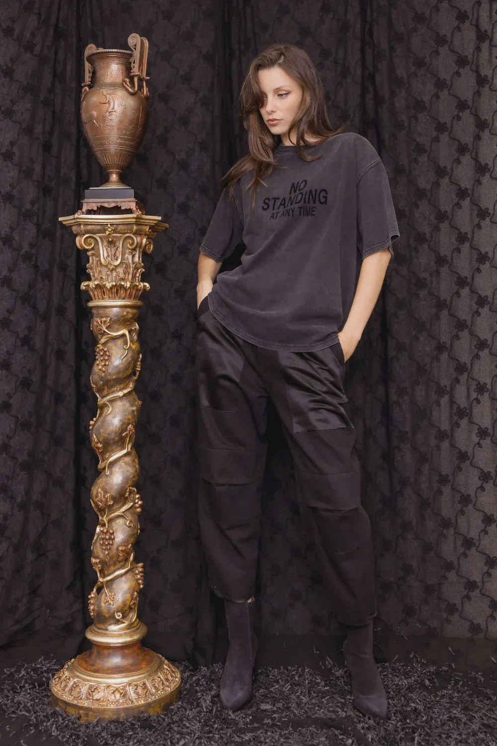 M.A. DAINTY Madge Pant black