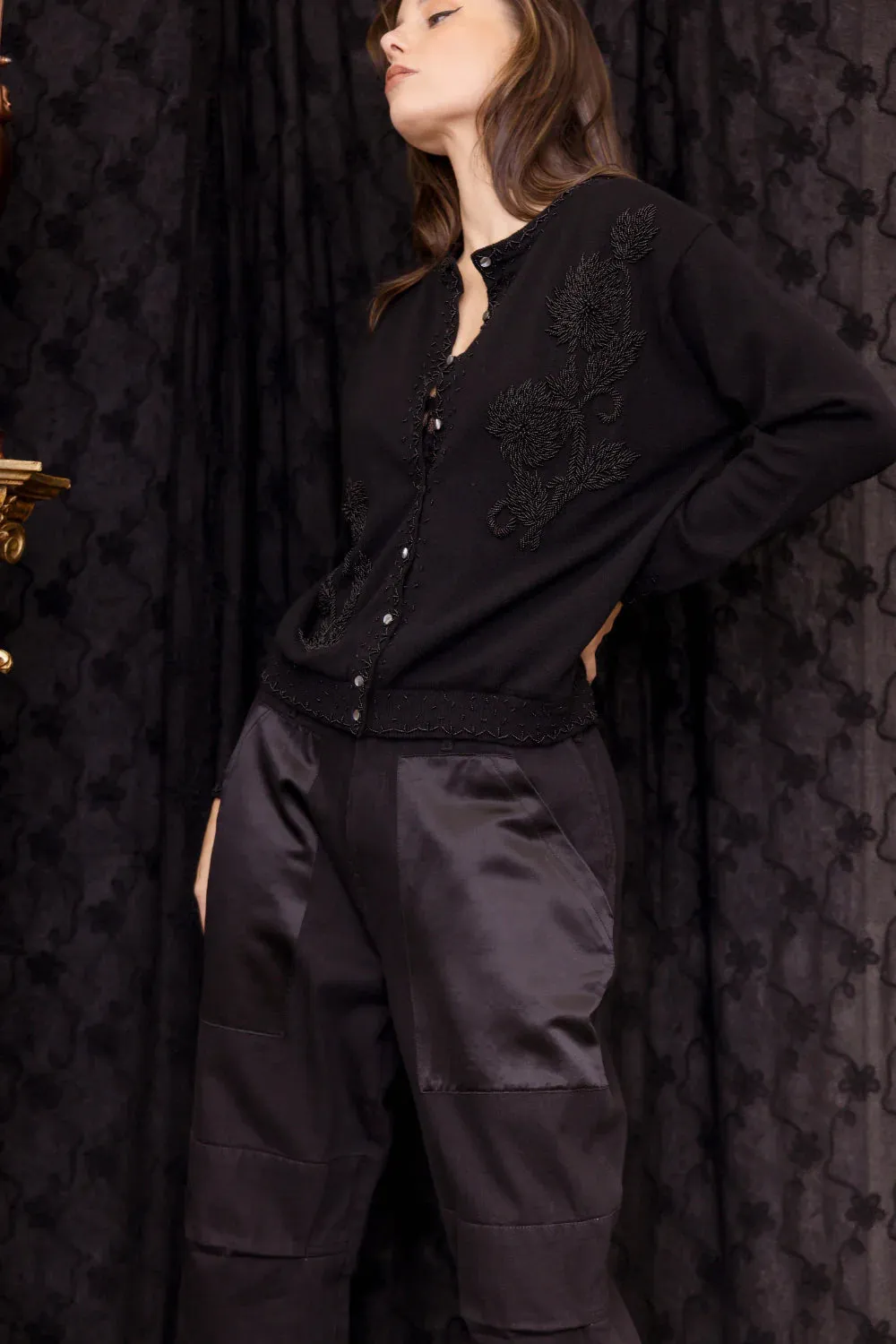 M.A. DAINTY Madge Pant black