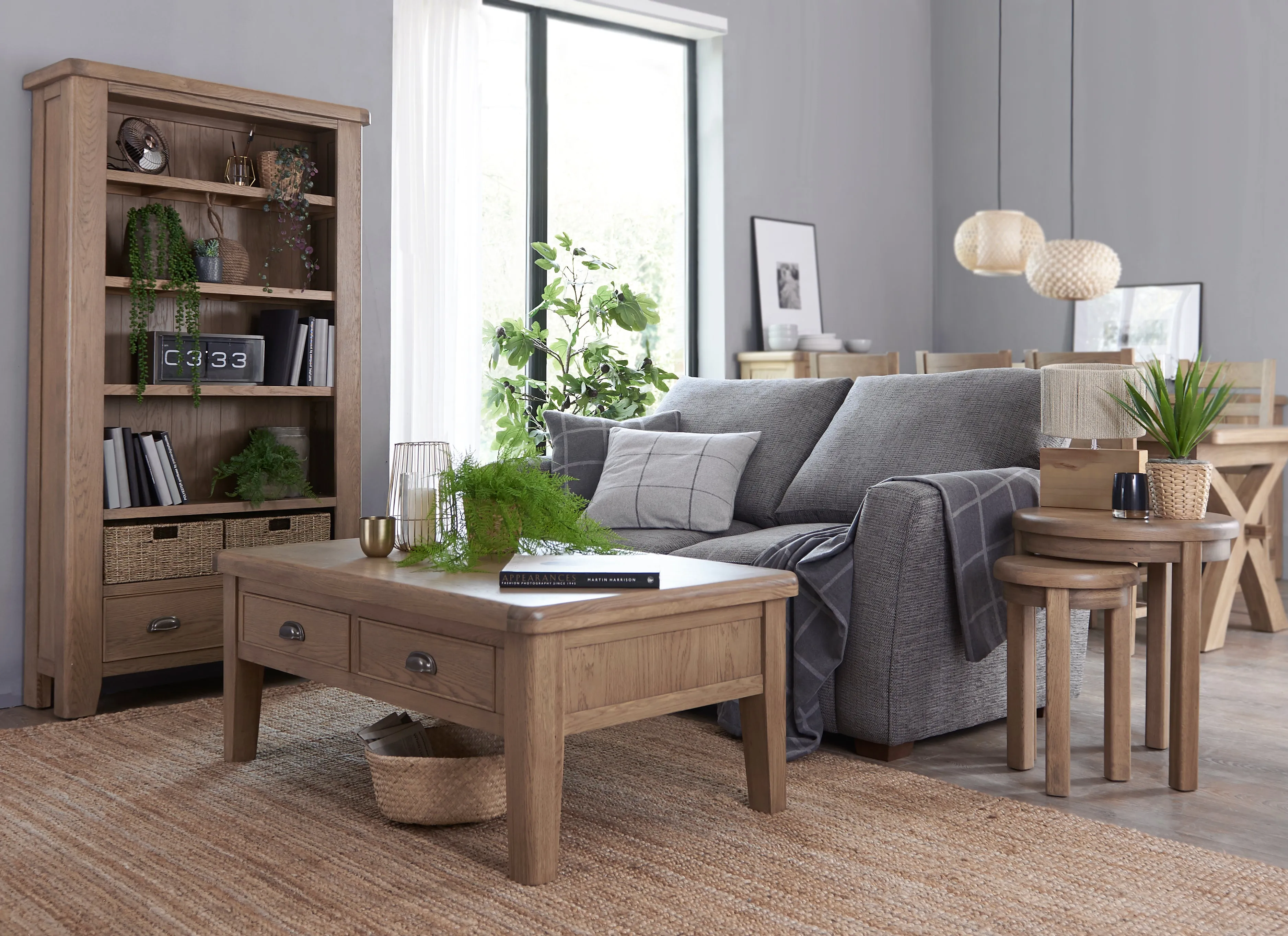 Manor Collection Honeywood Nest of 3 Tables