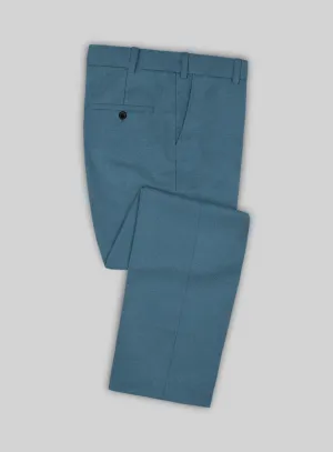 Marco Stretch Rich Blue Wool Pants