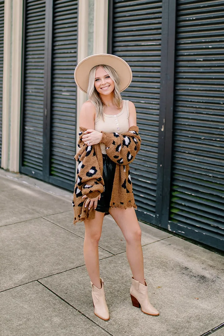 Marley Chunky Leopard Cardigan