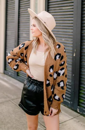 Marley Chunky Leopard Cardigan