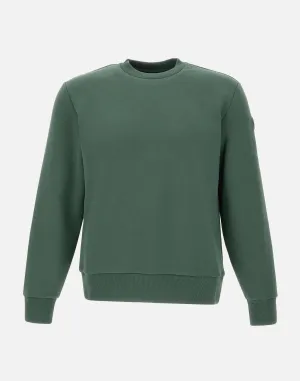 Modish Green Cotton Sweatshirt for Men