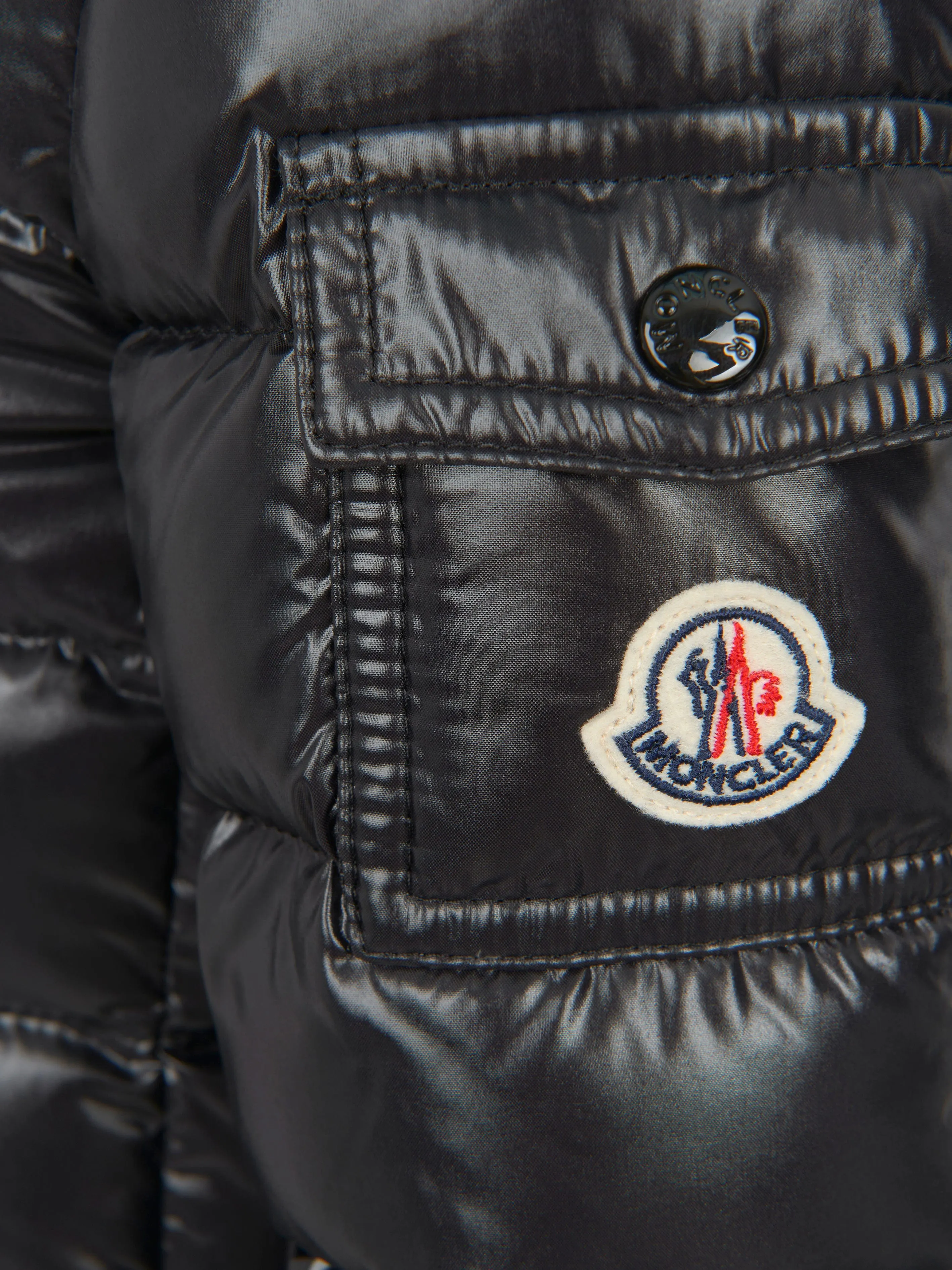 Moncler Enfant Girls Bady Fur Jacket