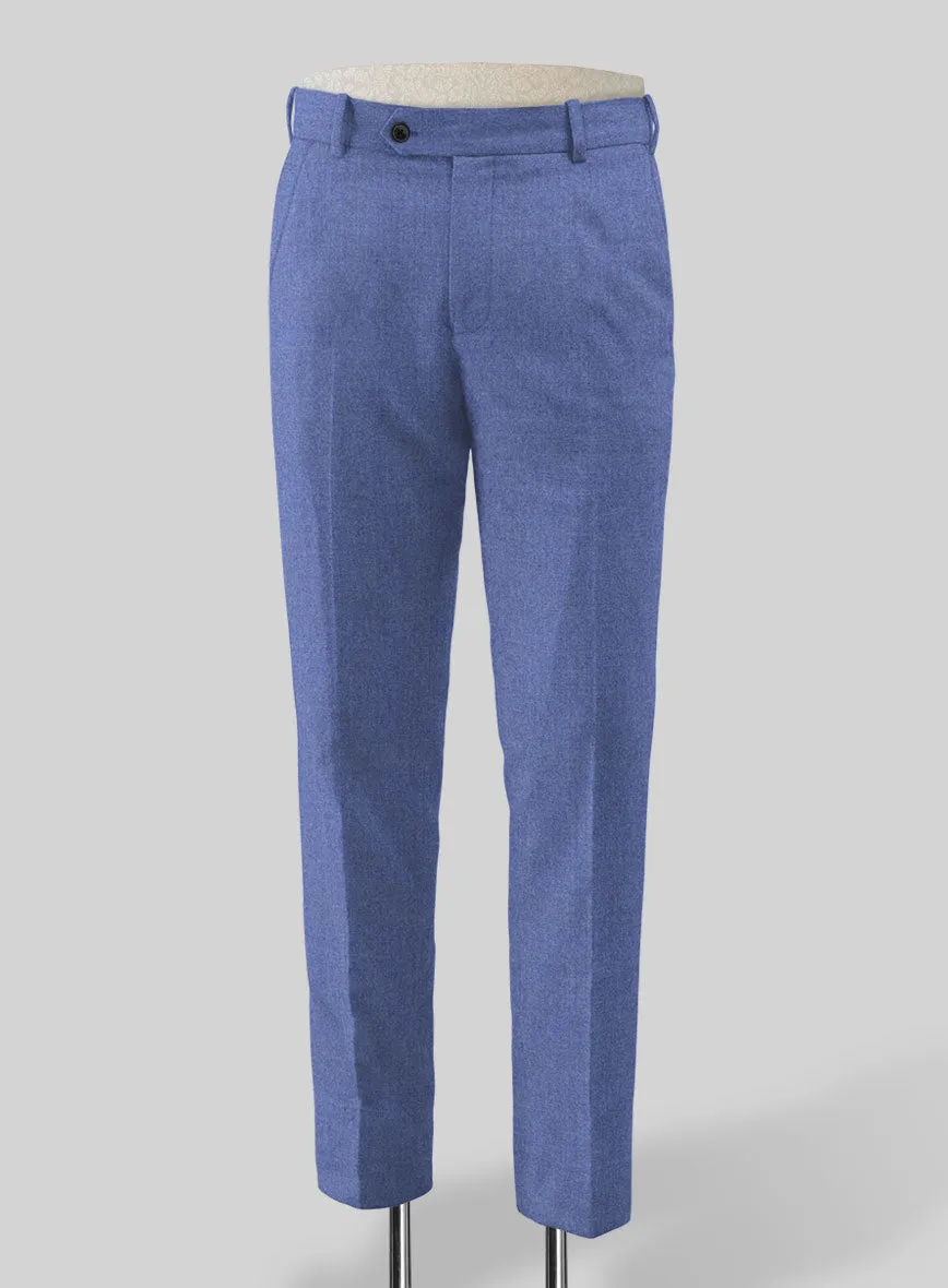 Naples Paris Blue Tweed Pants