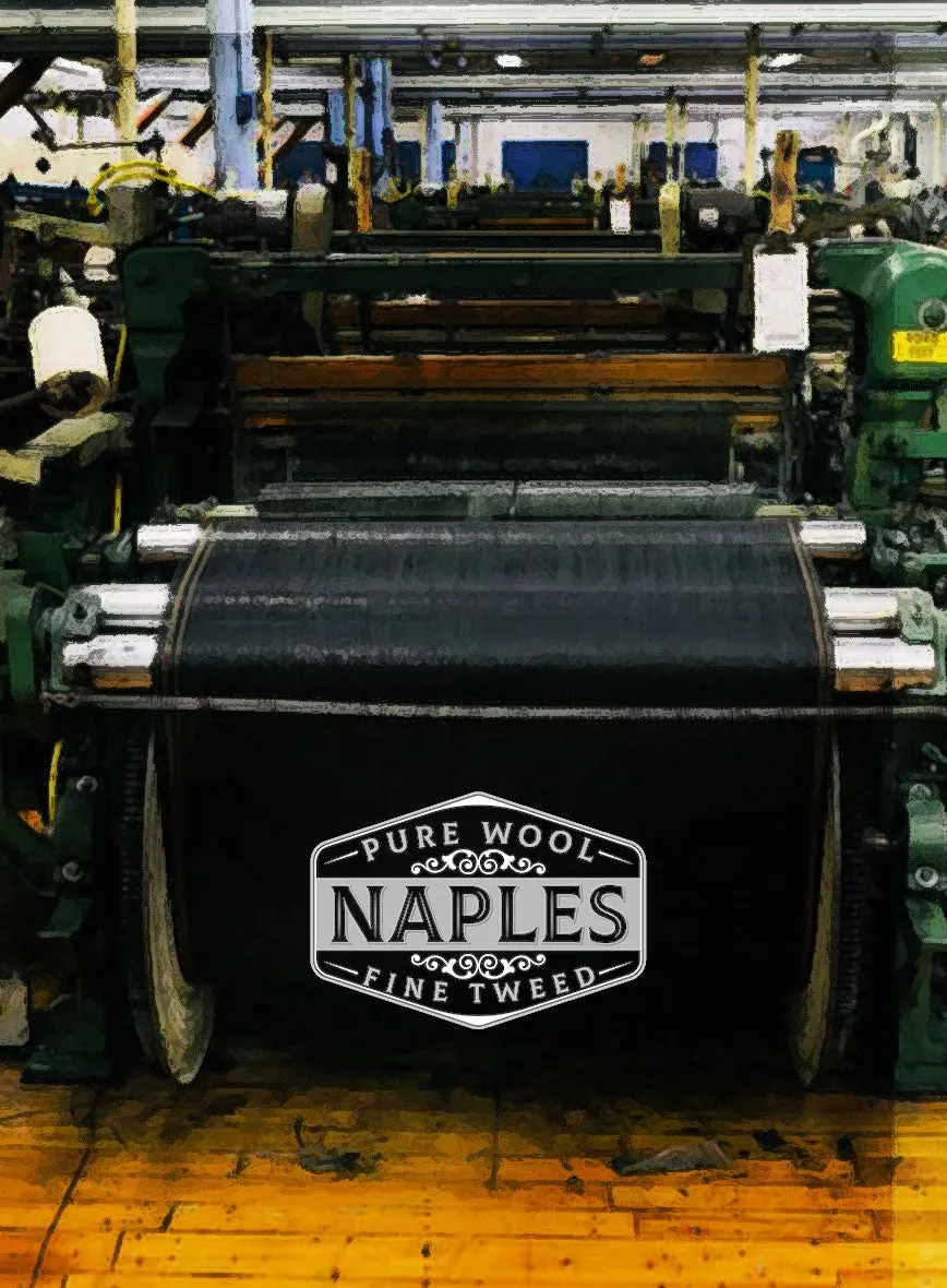 Naples Paris Blue Tweed Pants
