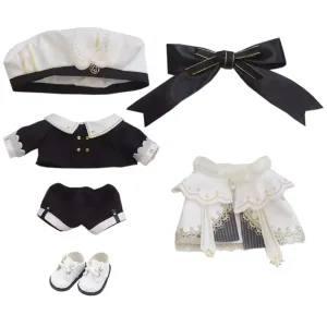 niannyyhouse 20cm Plush Doll Clothes Beret Jackets Pants Shoes Bow Tie Cloak Court Outfit 8in Dolls Dress Up