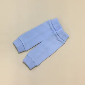 NICU Friendly Leg Warmers Solid Blue