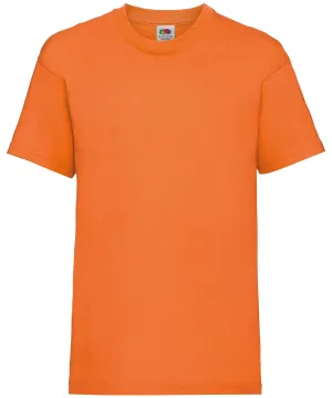 Orange - Kids valueweight T