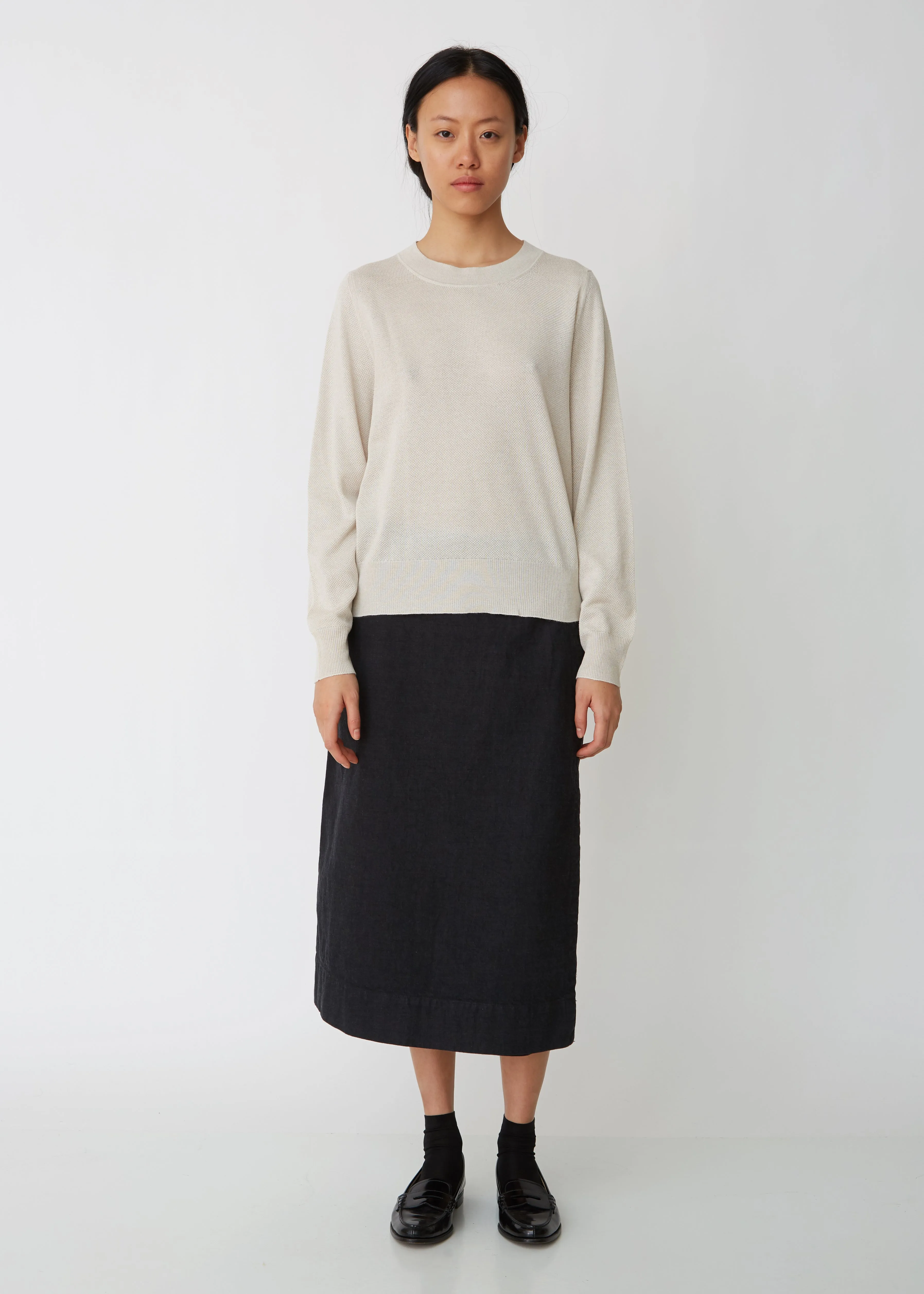 Pique Sweatshirt