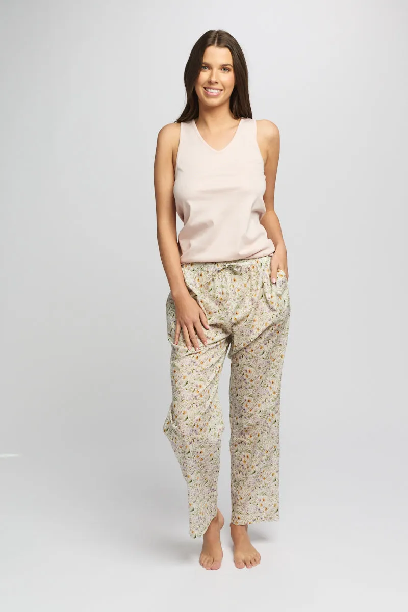 Pure Cotton Voile Pant Botanica