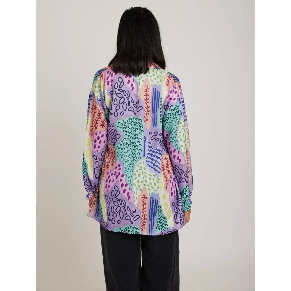 RadhaRaman Crystal Multi Color Shirt