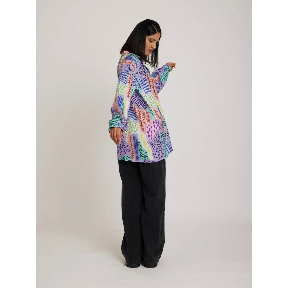 RadhaRaman Crystal Multi Color Shirt