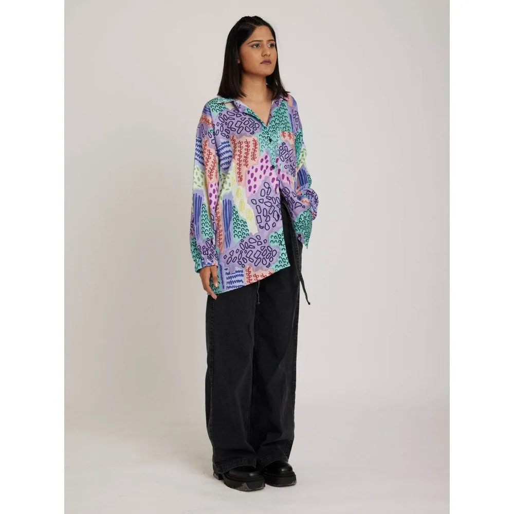 RadhaRaman Crystal Multi Color Shirt