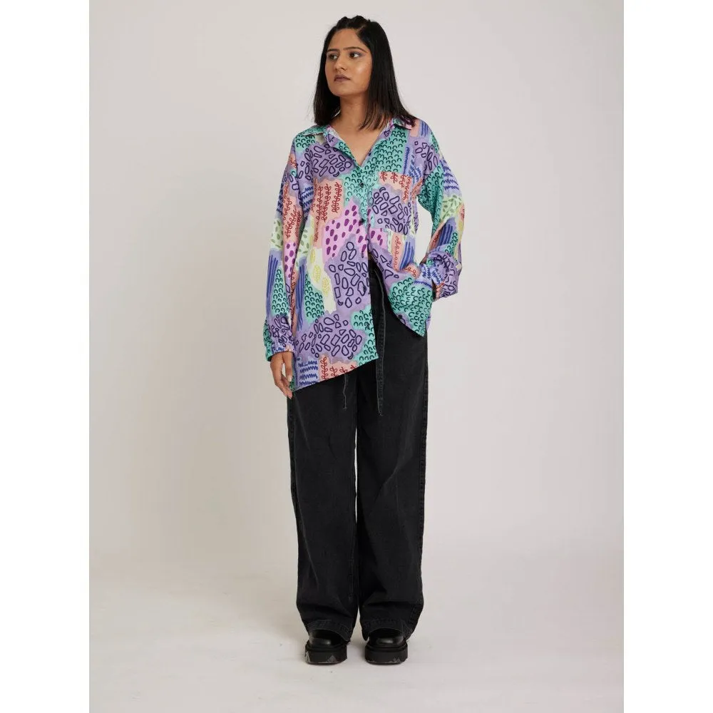 RadhaRaman Crystal Multi Color Shirt