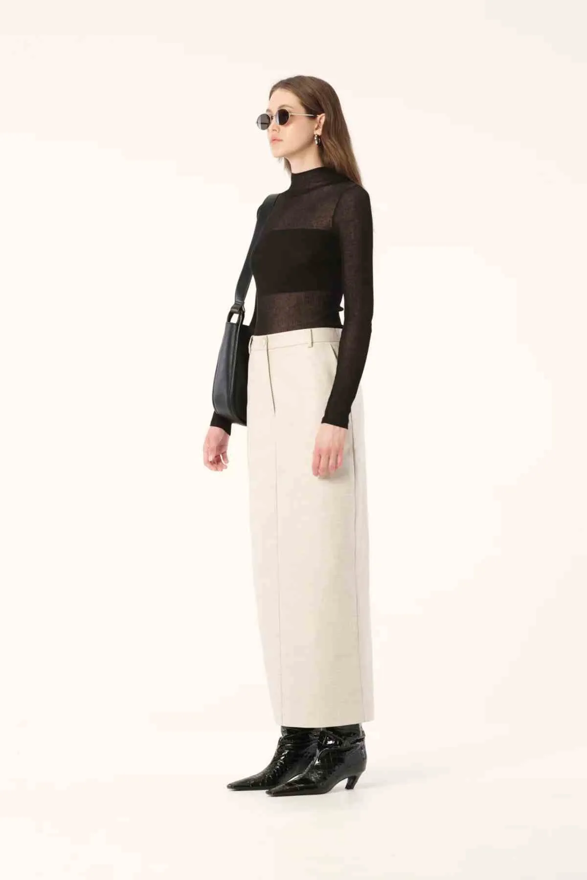 REO KNIT TOP BLACK