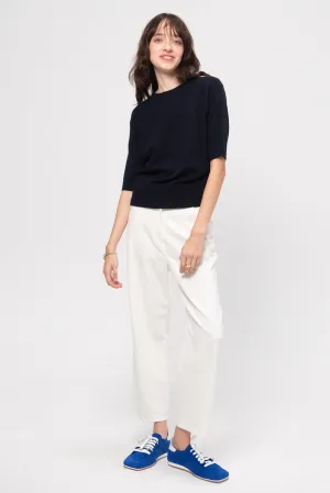 Round Neckline Sweater, Deep Night