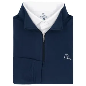 Solid Performance Q-Zip | Solid - Fleet Navy