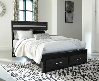 Starberry Contemporary Master Bedroom Queen Storage Footboard