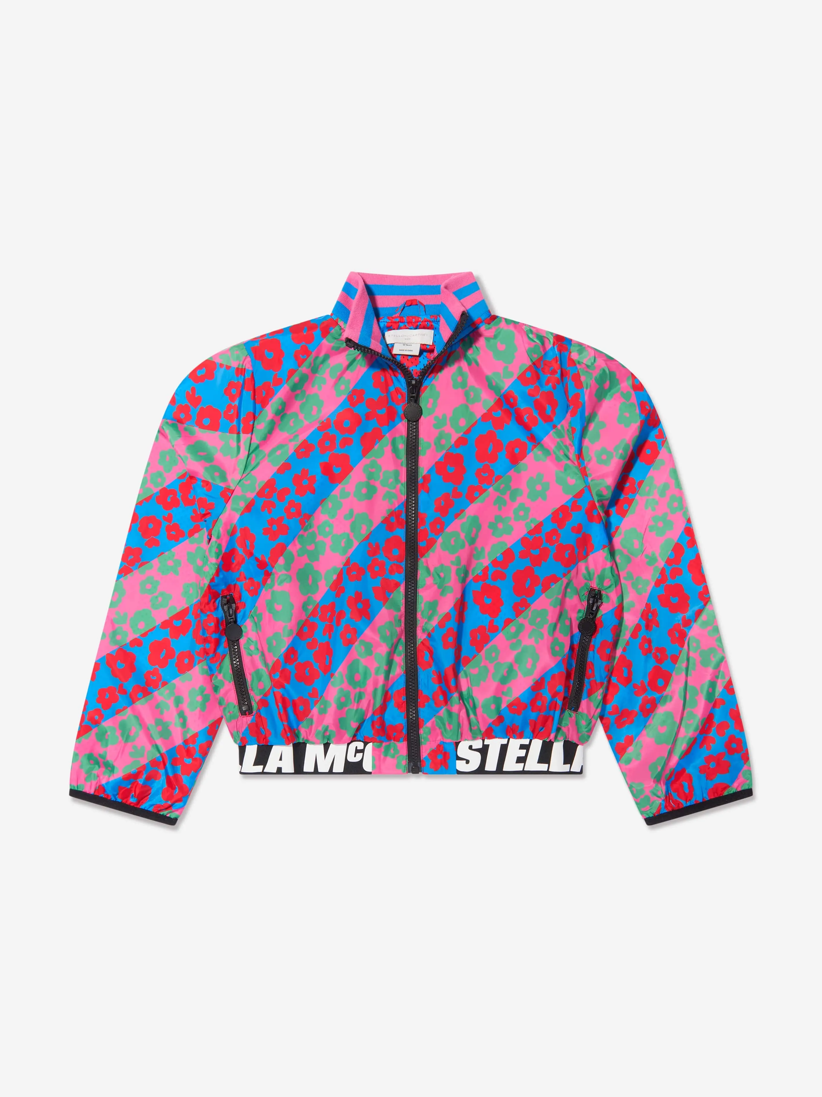 Stella McCartney Girls Floral Windbreaker