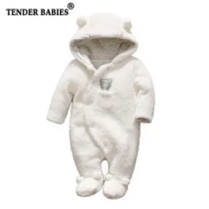 tender Babies Newborn baby clothes bear onesie baby girl