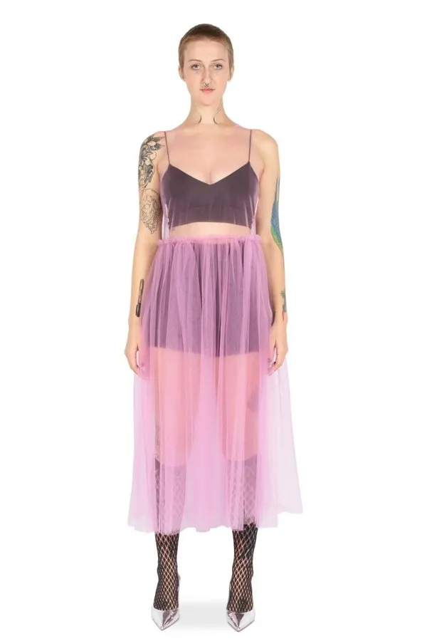 Tulle Shift Dress